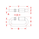 Load image into Gallery viewer, Quick Link S0160-003 1\8