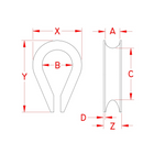 Load image into Gallery viewer, Standard Thimble 7\8 S0123-0022
