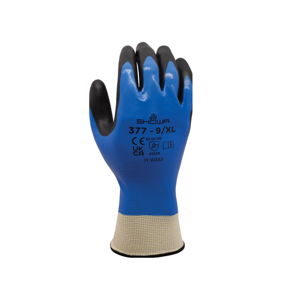 Showa® 377 Foam Nitrile Coated Gloves